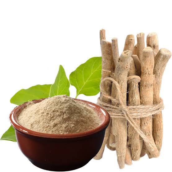 Ashwagandha root and powder